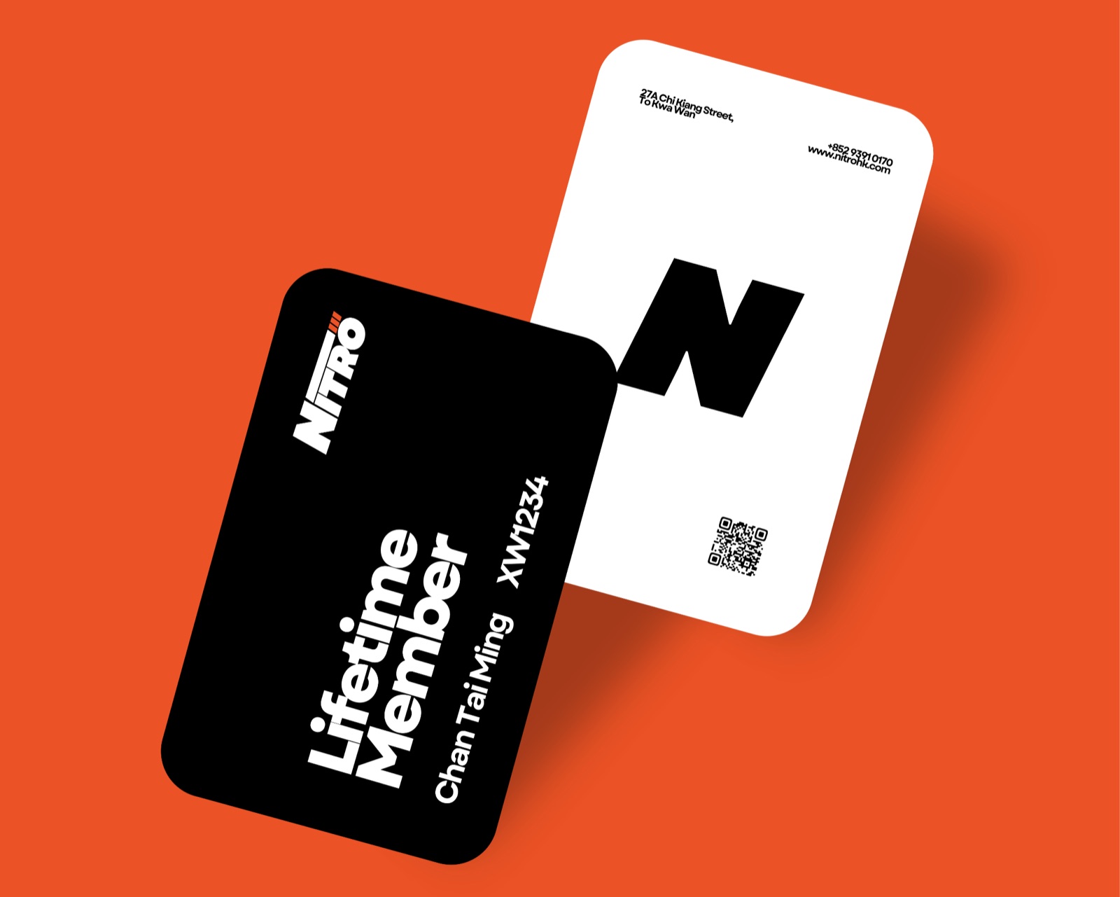 Nitro membership cards